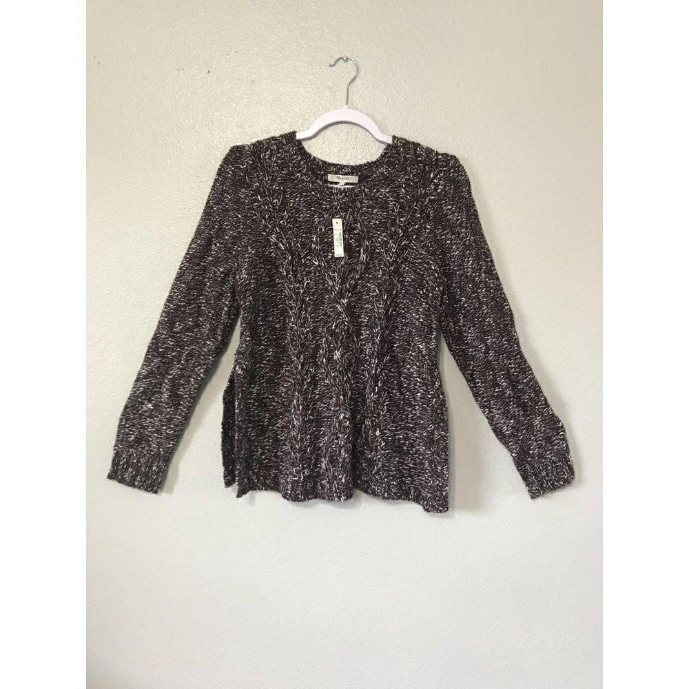 MADEWELL Marled Pullover Sweater (Style A9474) M - Picture 6 of 12